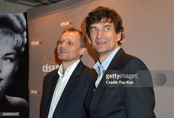 Nicolas Altmayer and Eric Altmayer attend the Producer's Dinner - Cesar Film Awards 2013 at Georges V on February 18, 2013 in Paris, France.