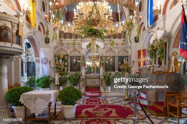 Greek Church Interior Photos and Premium High Res Pictures - Getty Images