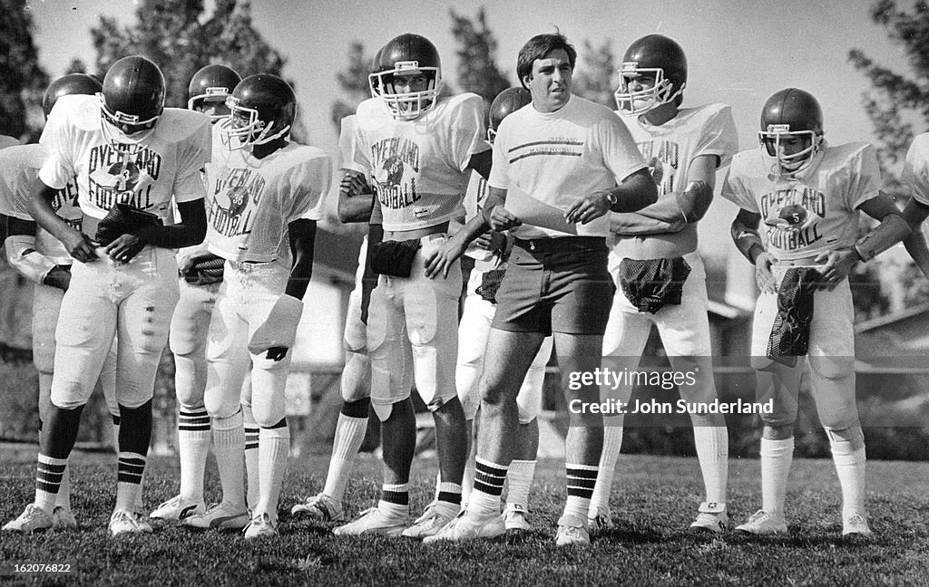 SEP 22 1981, FEP 23 1981; Interim coach takes over Overland High