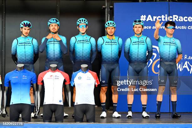 Cristian Scaroni of Italy, Igor Chzhanv of Kazakhstan, Gianmarco Garofoli of Italy, Michele Gazzoli of Italy, Artyom Zakharov of Kazakhstan, Andrey...