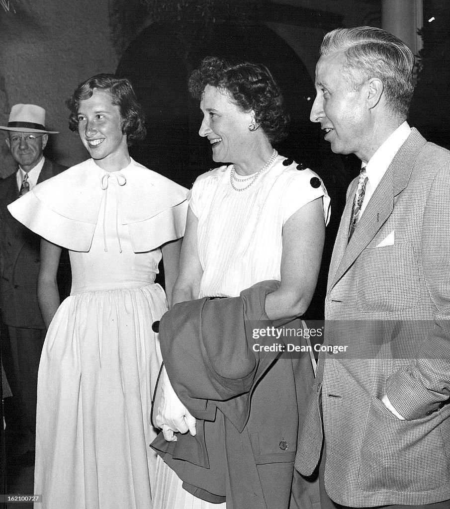 7/10/1951; Cynthia Rippey, Mrs. Arthur G. Rippey, Arthur G. Rippey ...
