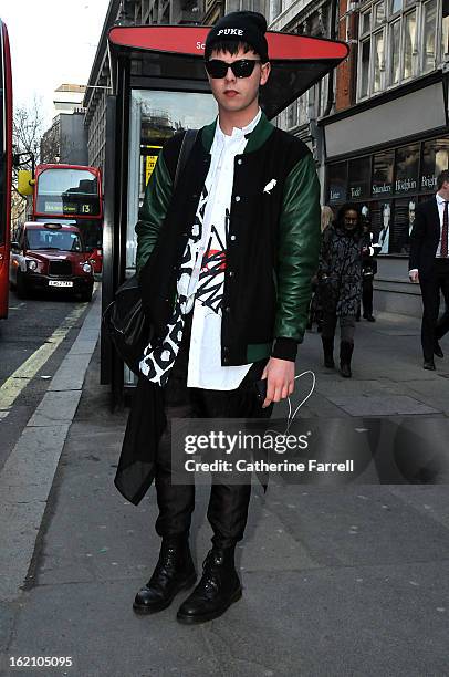 Byron London Blogger from South Africa wearing a bomber jacket by Horse Bird, Black and White ZDDZ oversize shirt, Top Shop tee shirt, Monki organza...