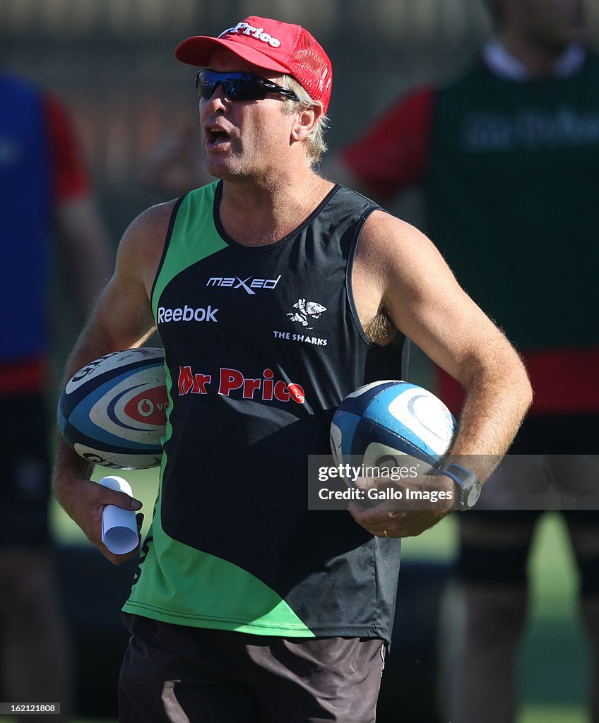 2013 Super Rugby: Sharks Training Session