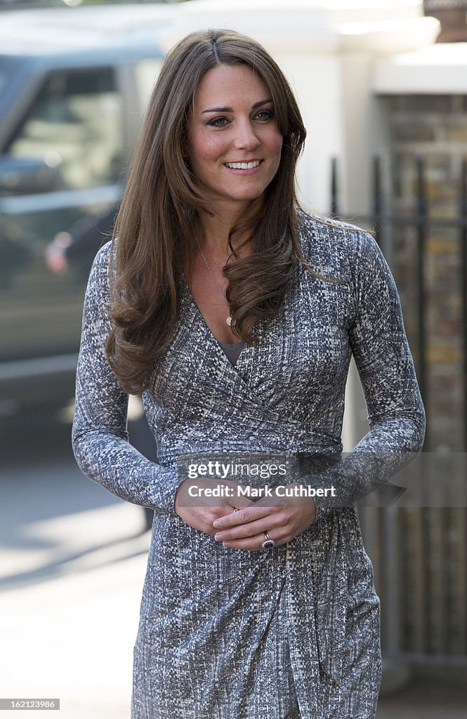 Duchess Of Cambridge Visits Hope House