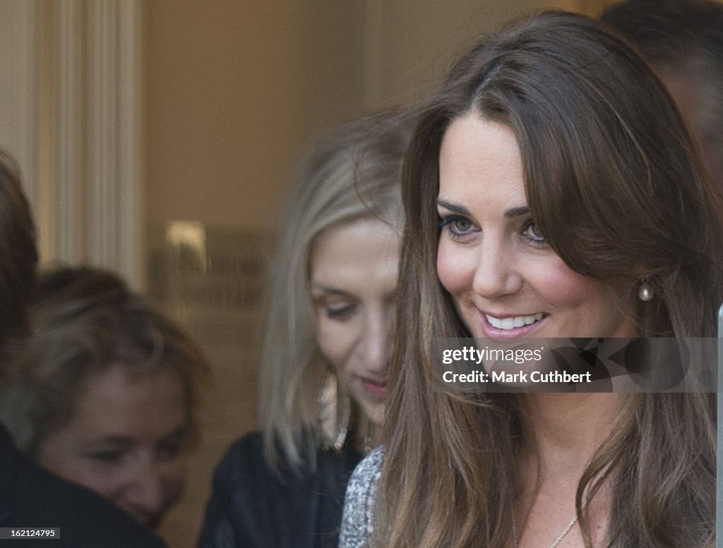 Duchess Of Cambridge Visits Hope House