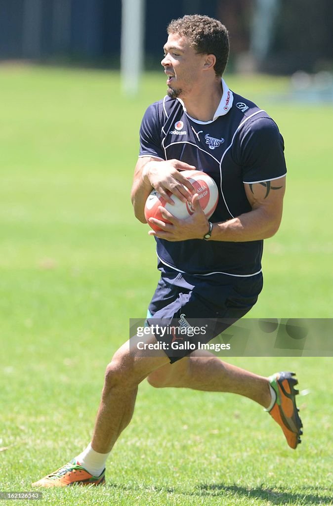 2013 Super Rugby: Vodacom Bulls Training Session