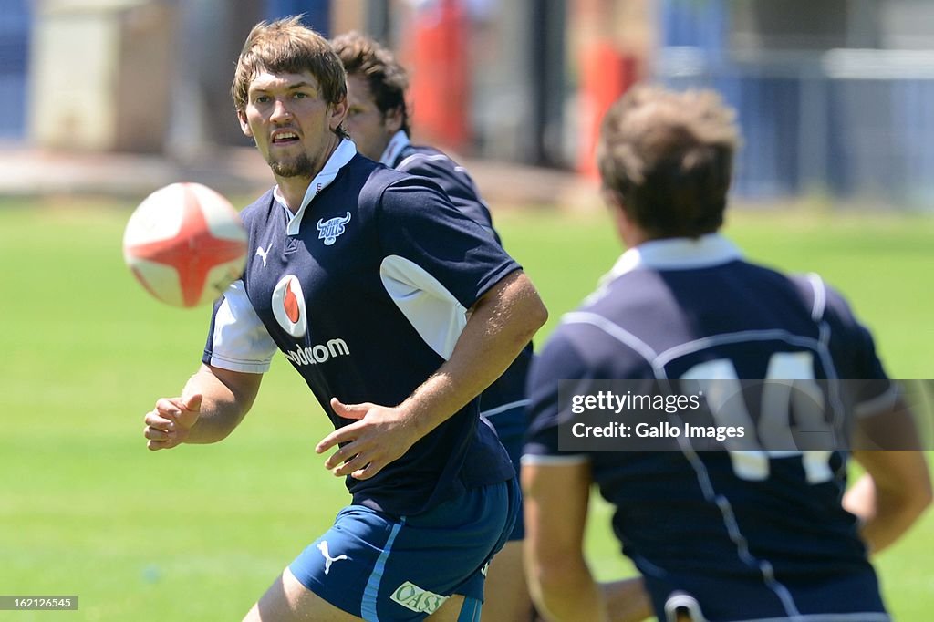 2013 Super Rugby: Vodacom Bulls Training Session