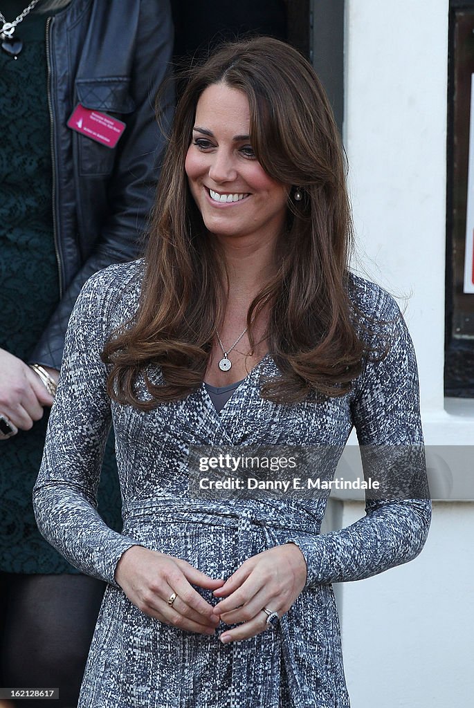 The Duchess Of Cambridge Visits Hope House
