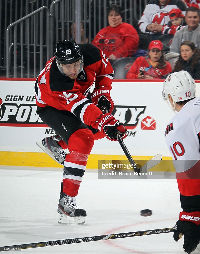 Ottawa Senators v New Jersey Devils