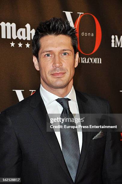 Jaime Cantizano attends 'Yo Dona' magazine mask party on February 18, 2013 in Madrid, Spain.