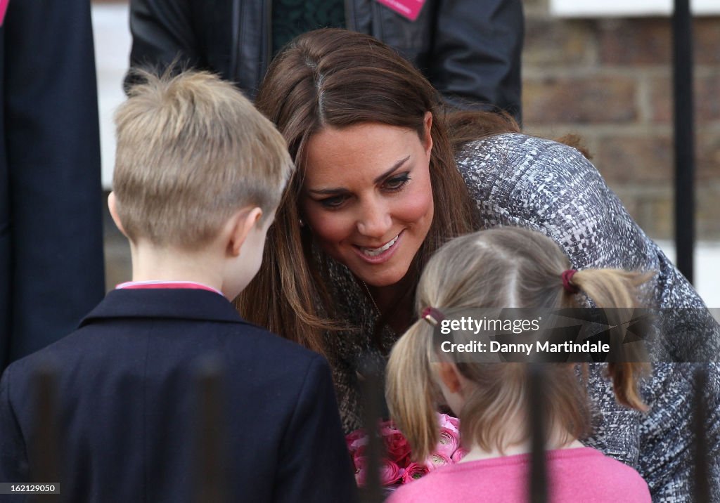 The Duchess Of Cambridge Visits Hope House