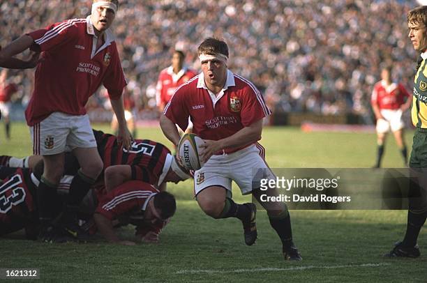 Tom Smith of the British Lions in action during the first match of the British Lions tour of South Africa, against the Eastern Province in Port...