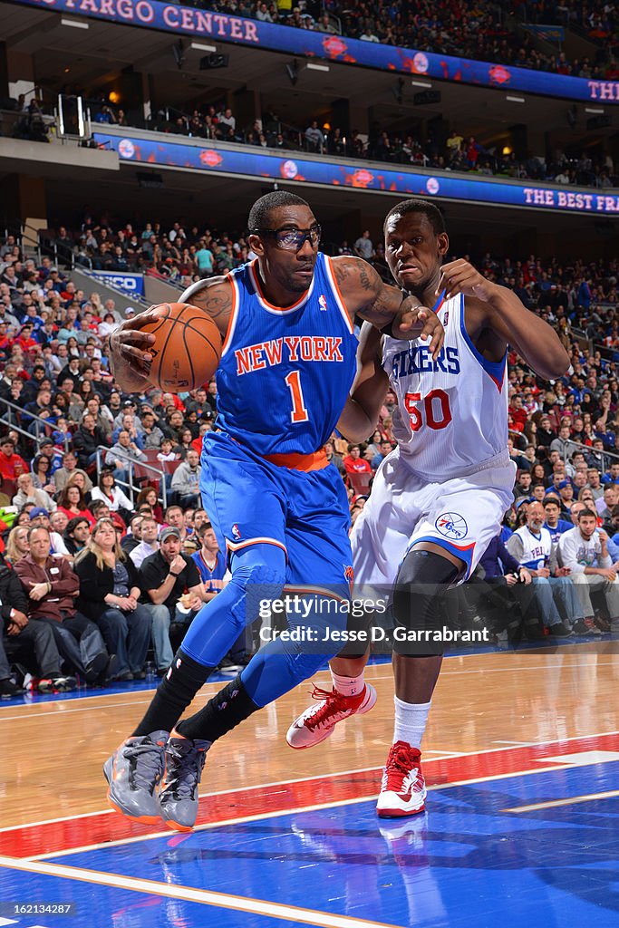 New York Knicks v Philadelphia 76ers