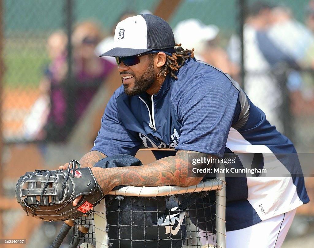 Detroit Tigers Workout Day