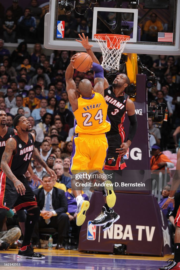 Miami Heat v Los Angeles Lakers