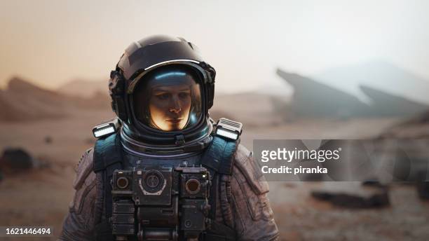 astronaut - mars exploration stock pictures, royalty-free photos & images