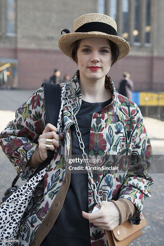 Street Style: Day 5 - LFW F/W 2013