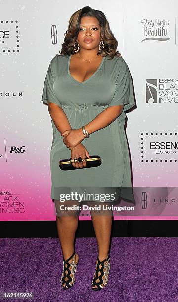 Candice Nelson attends the 4th Annual ESSENCE Black Women In Music honoring Lianne La Havas and Solange Knowles at Greystone Manor Supperclub on...