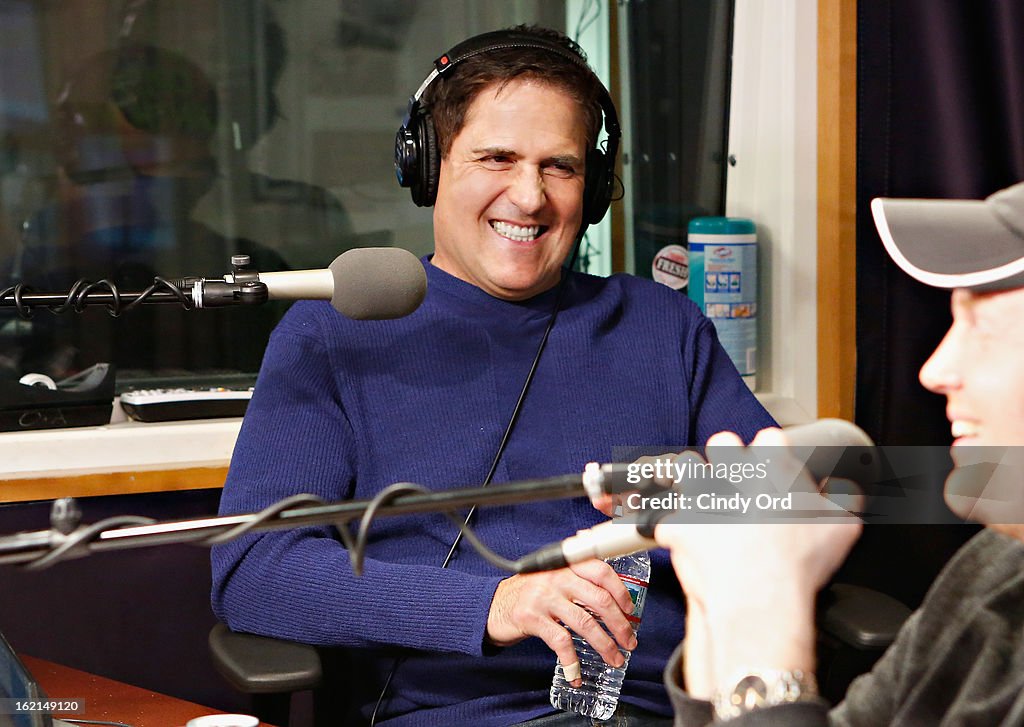 Celebrities Visit SiriusXM Studios - February 19, 2013