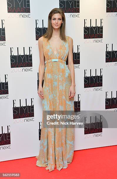 Kendra Spears attends the Elle Style Awards 2013 on February 11, 2013 in London, England.