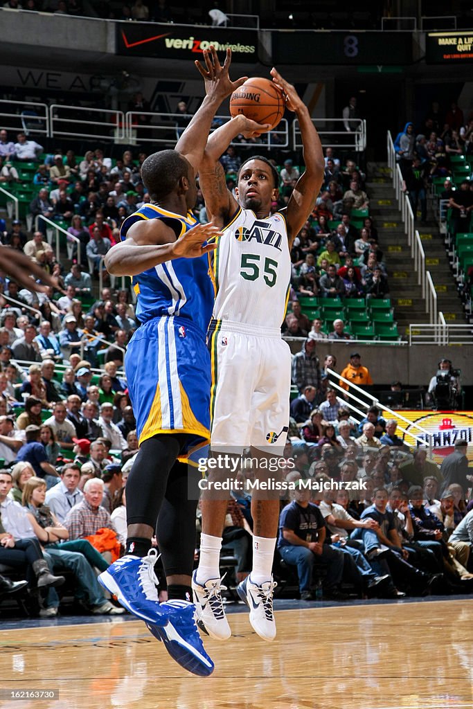 Golden State Warriors v Utah Jazz