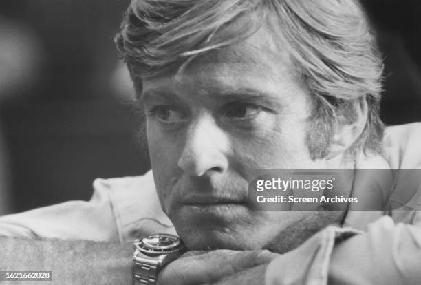 Robert Redford portrayed famed Washington Post reporter Bob Woodward in the 1976 Watergate thriller 'All The President's Men' .