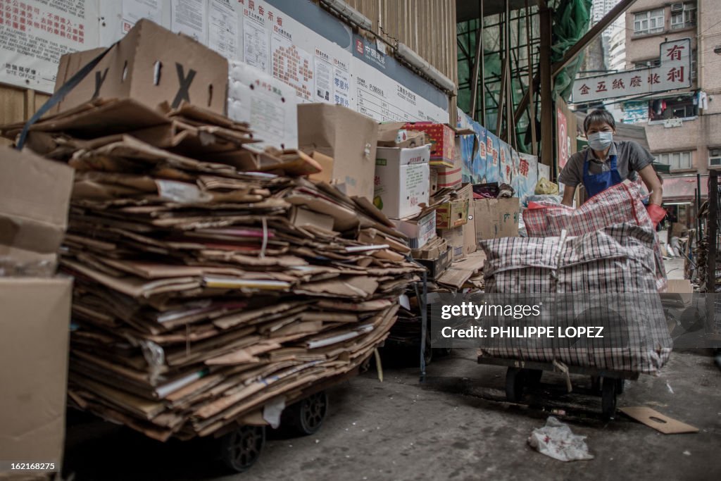 HONG KONG-THEME-RECYCLING