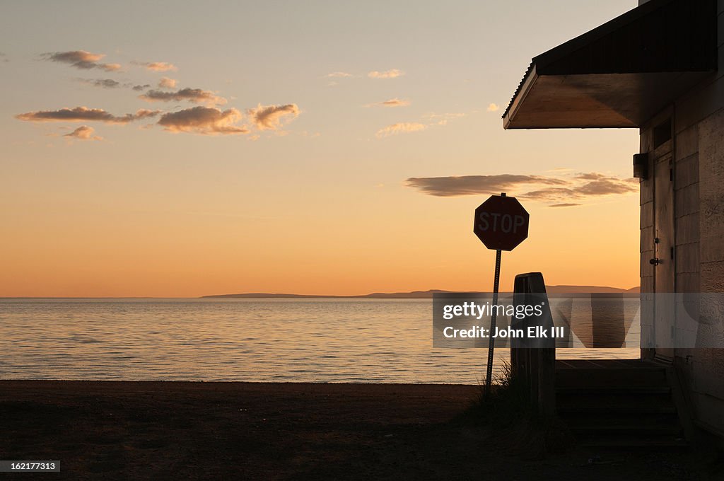 Lighting from Midnight Sun
