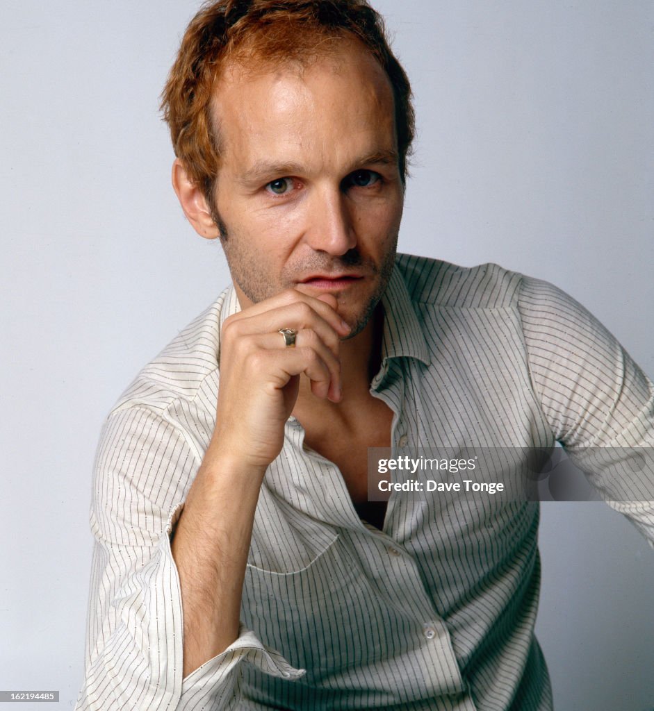 Tim Bootes Studio portrait of Tim Booth from the indie band James, UK, circa ...