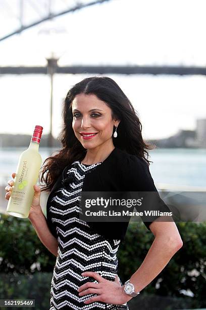Bethenny Frankel poses during the Skinnygirl Cocktail Pre-Party at Opera Point Marquee on February 20, 2013 in Sydney, Australia.