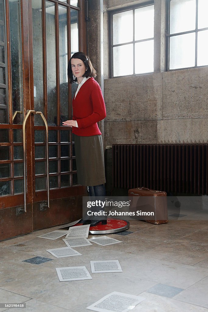 Sophie Scholl Wax Figure In Munich