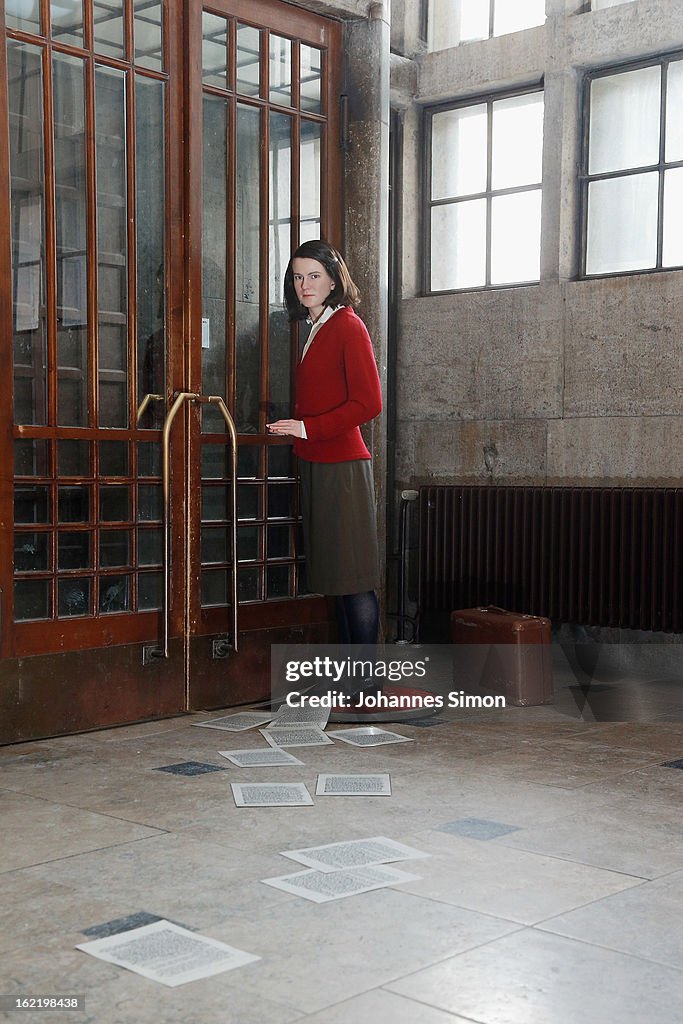 Sophie Scholl Wax Figure In Munich