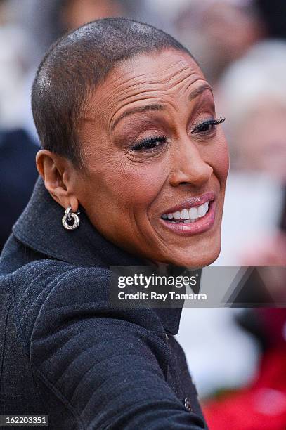 Robin Rene Roberts TV personality Robin Roberts enters the