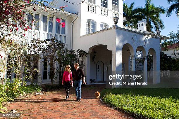 Dr. Leonard Hochstein, right, and his wife, Lisa Hochstein, of "The Real Housewives of Miami," bought a mansion on Star Island that is literally...