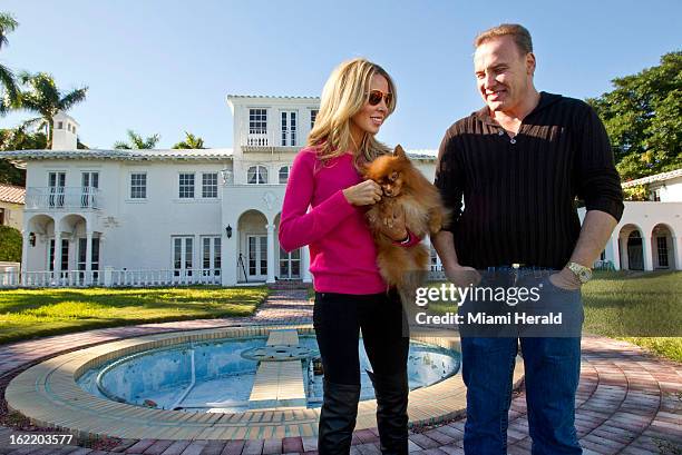 Dr. Leonard Hochstein, right, and his wife, Lisa Hochstein, of "The Real Housewives of Miami," bought a mansion on Star Island that is literally...