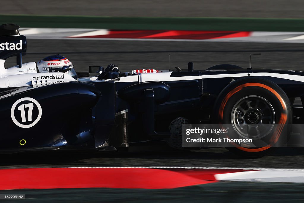 F1 Testing in Barcelona - Day Two