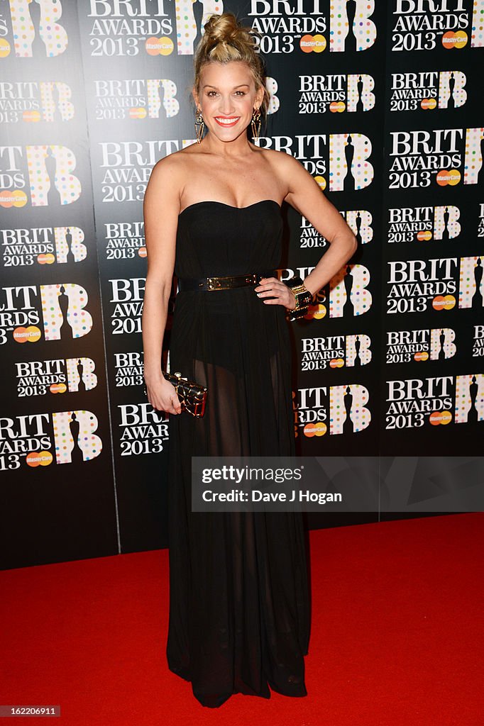 Brit Awards 2013 - Inside Arrivals