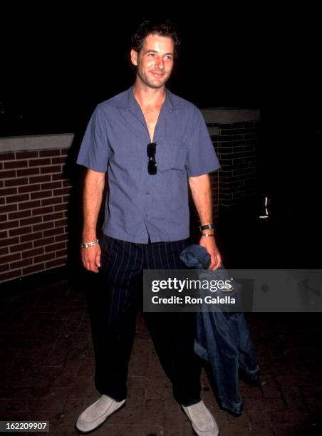 Jeremy Northam attends Party Celebrating Launch of Talk Magazine on August 2, 1999 at Liberty Island in New York City.