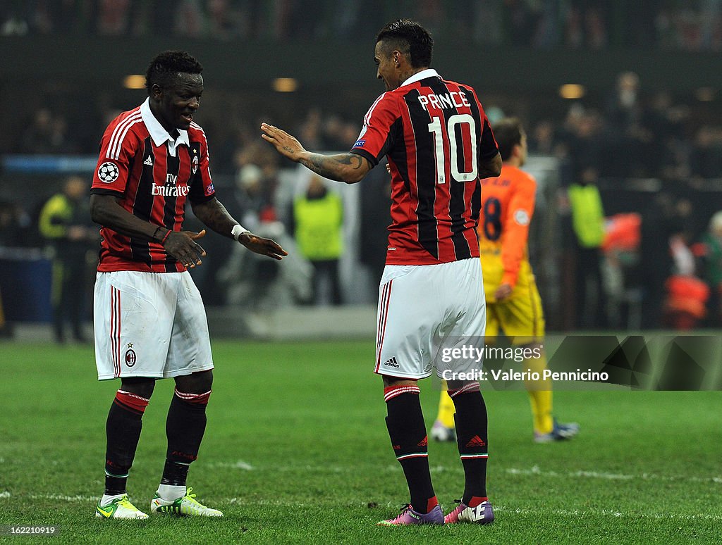 AC Milan v Barcelona - UEFA Champions League Round of 16