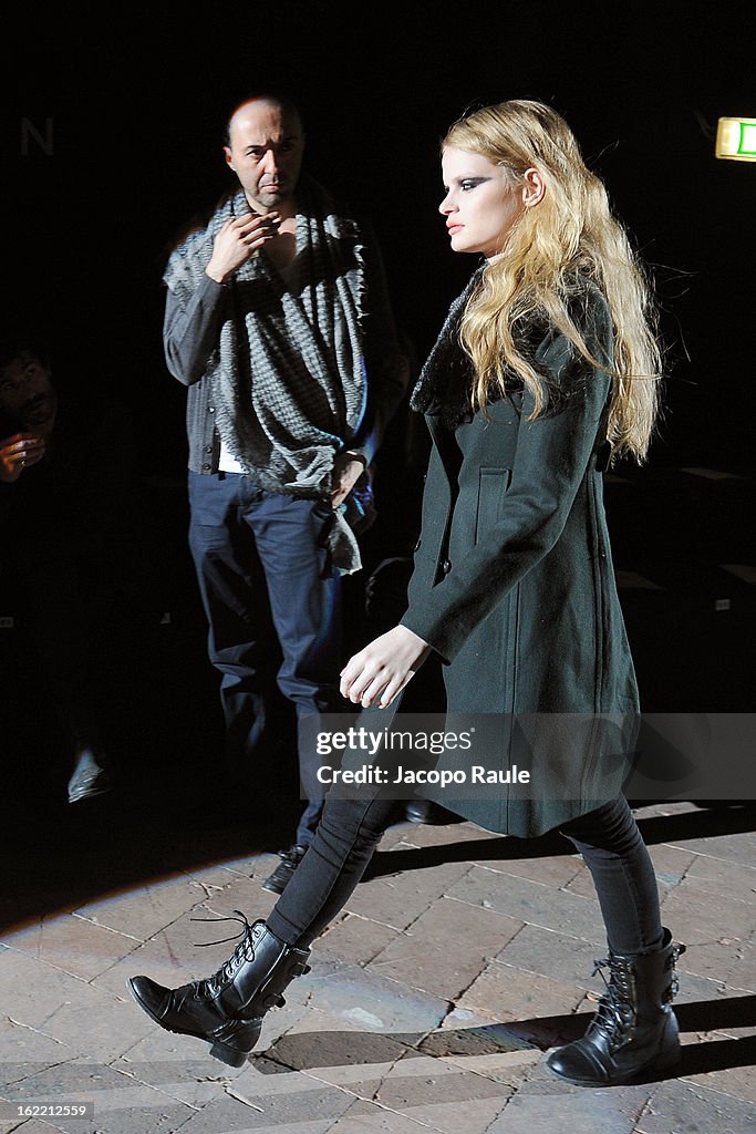 Francesco Scognamiglio - Front Row - MFW F/W 2013