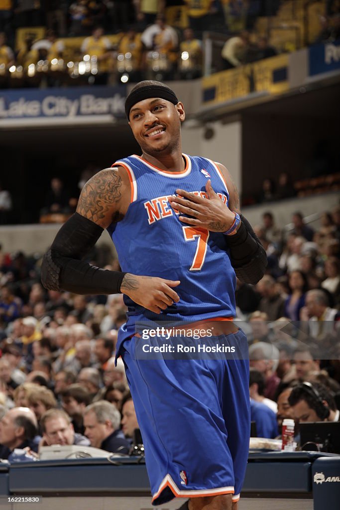 New York Knicks v Indiana Pacers