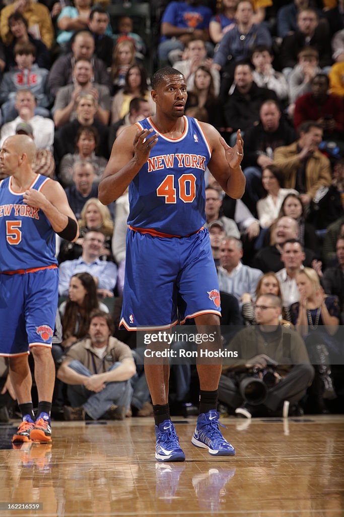 New York Knicks v Indiana Pacers