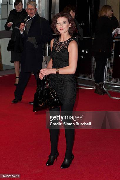Natasha Leigh attends the UK Premiere of 'Arbitrage' at Odeon West End on February 20, 2013 in London, England.