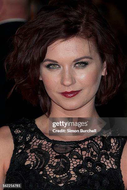 Natasha Leigh attends the UK Premiere of 'Arbitrage' at Odeon West End on February 20, 2013 in London, England.