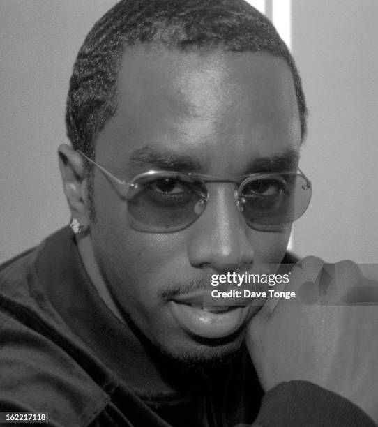 Portrait of Puff Daddy, London, circa 2001.