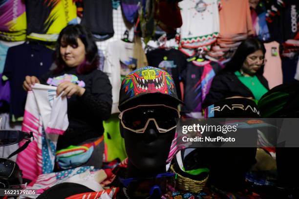 Dozens of runners participated in various entertainment activities at the World Trade Center in Mexico City, where they picked up their kits for the...