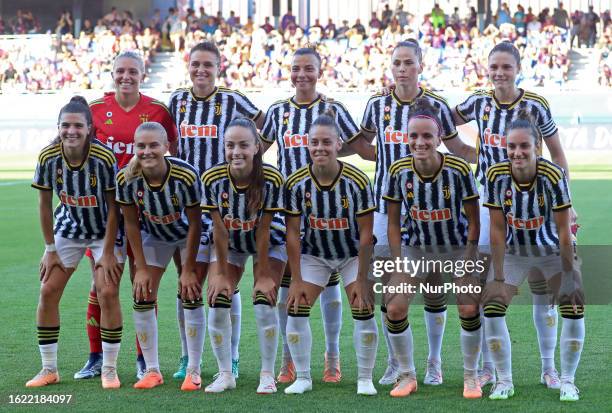 Juventus team during the match between FC Barcelona Women and Juventus FC Women, corresponding to the Joan Gamper Trophy, played at the Johan Cruyff...