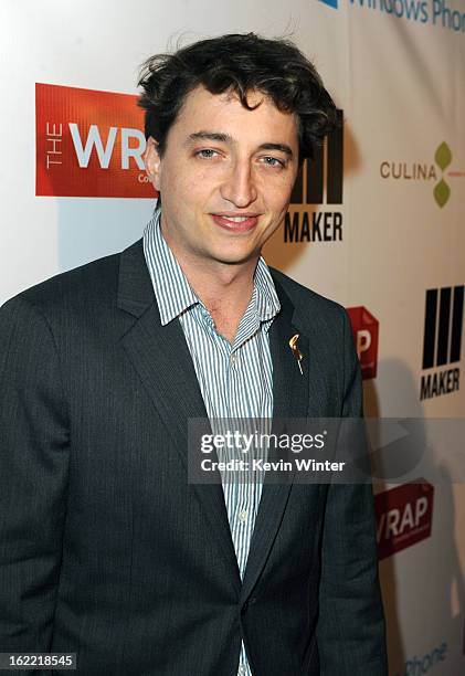 Director Benh Zeitlin arrives at TheWrap 4th Annual Pre-Oscar Party at Four Seasons Hotel Los Angeles at Beverly Hills on February 20, 2013 in...