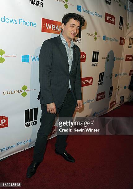 Director Benh Zeitlin arrives at TheWrap 4th Annual Pre-Oscar Party at Four Seasons Hotel Los Angeles at Beverly Hills on February 20, 2013 in...