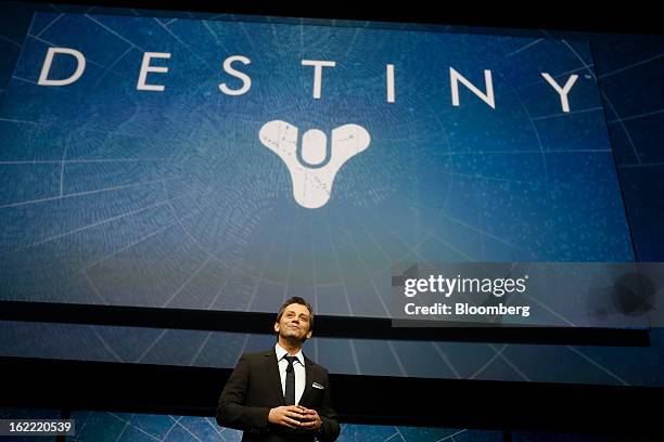 Eric Hirshberg, president and chief executive officer of Activision Publishing Inc., speaks at the unveiling of the Sony Corp. PlayStation 4 in New...